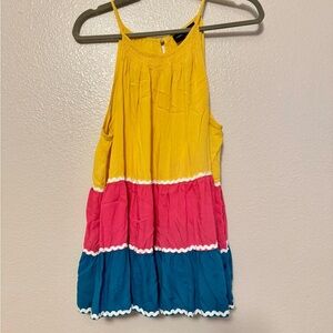 Lane Bryant Colorful Sleeveless Top